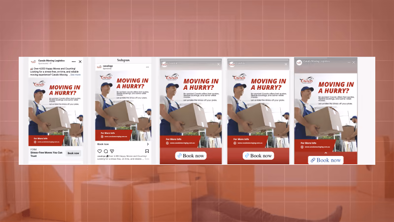 Cavalo Moving social media ad campaigns
