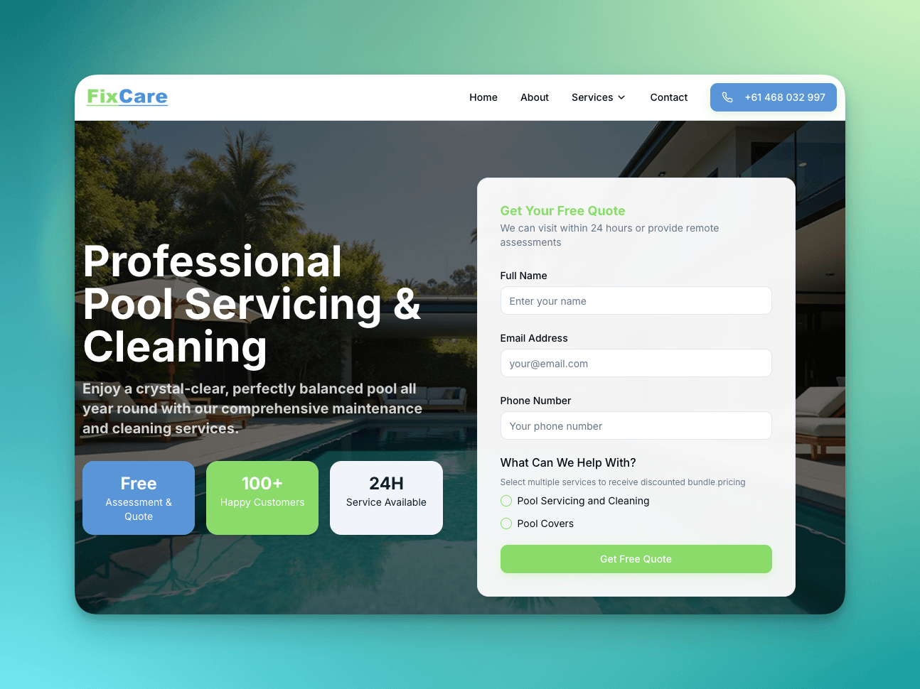 FixCare - Custom Property Maintenance Platform Built in 8 Weeks