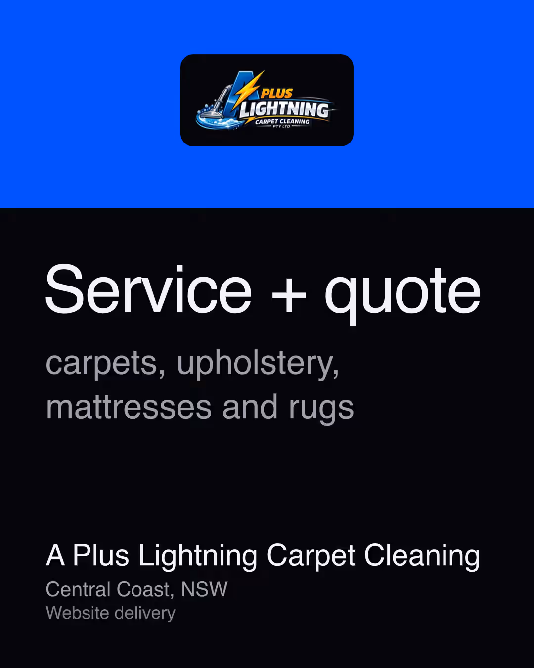 A Plus Lightning Carpet Cleaning: Service + quote carpets, upholstery, mattresses and rugs