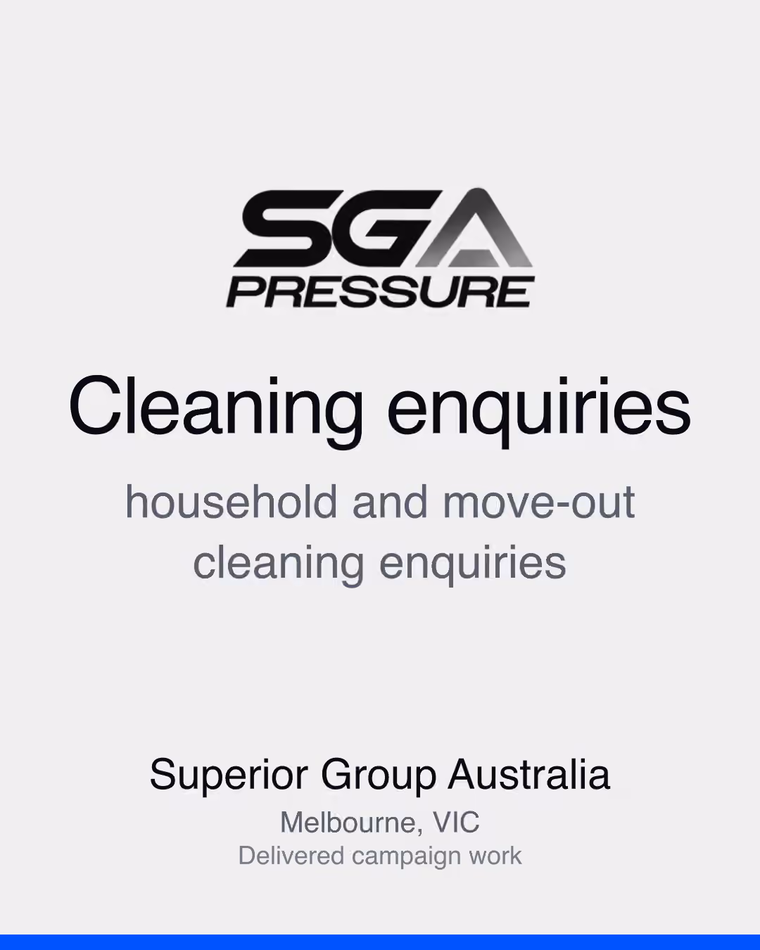 Superior Group Australia: Cleaning enquiries household and move-out cleaning enquiries