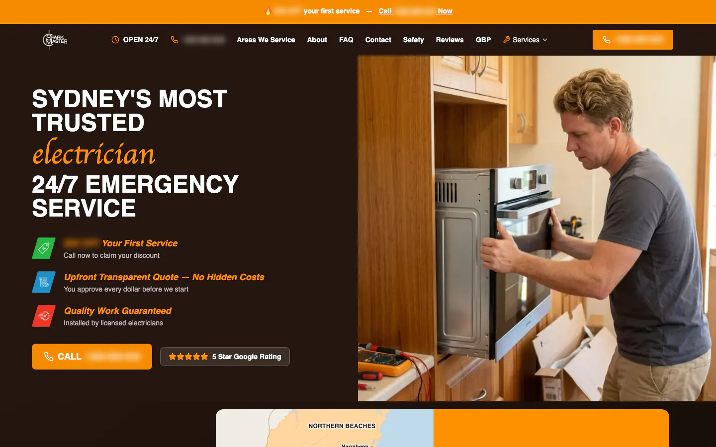 SparkMaster home page